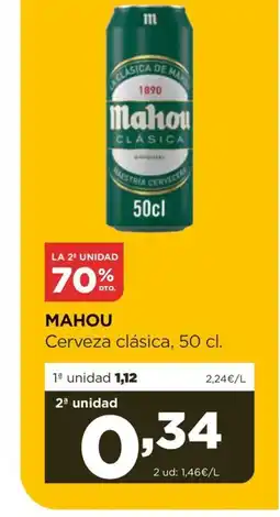 Alimerka MAHOU Cerveza clásica oferta