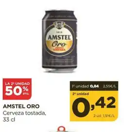 Alimerka AMSTEL ORO Cerveza tostada oferta