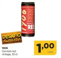 Alimerka 19006 Cerveza red vintage oferta