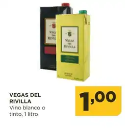 Alimerka VEGAS DEL RIVILLA Vino blanco o tinto oferta