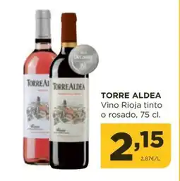 Alimerka TORRE ALDEA Vino Rioja tinto o rosado oferta