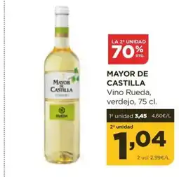 Alimerka MAYOR DE CASTILLA Vino Rueda, verdejo oferta