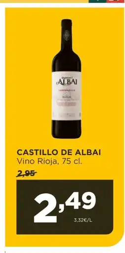 Alimerka CASTILLO DE ALBAI Vino Rioja oferta