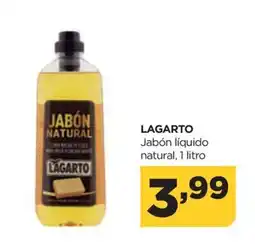 Alimerka LAGARTO Jabón líquido natural oferta