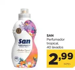 Alimerka SAN Perfumador tropical, 40 lavados oferta