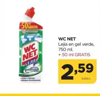 Alimerka WC NET Lejía en gel verde oferta