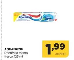Alimerka AQUAFRESH Dentifrico menta fresca oferta