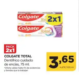 Alimerka COLGATE TOTAL Dentifrico cuidado de encías oferta