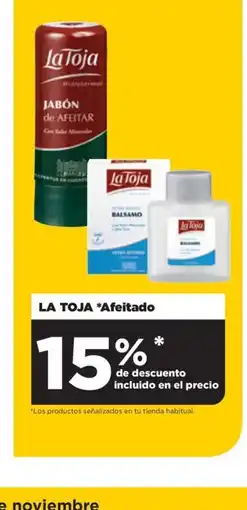 Alimerka LA TOJA Afeitado oferta