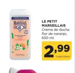 Alimerka LE PETIT MARSEILLAIS Crema de ducha flor de naranjo oferta
