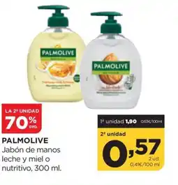 Alimerka PALMOLIVE Jabón de manos leche y miel o nutritivo oferta