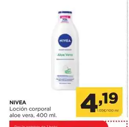 Alimerka NIVEA Loción corporal aloe vera oferta