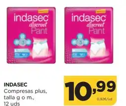 Alimerka INDASEC Compresas plus oferta