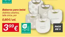 KIK Baberos para bebé oferta