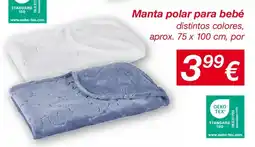 KIK Manta polar para bebé oferta