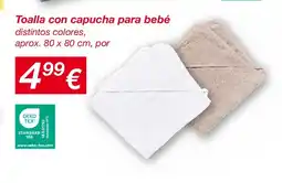 KIK Toalla con capucha para bebé oferta