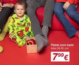 KIK Pelele para bebé oferta