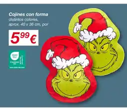 KIK Cojines con forma oferta