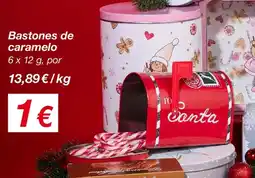 KIK Bastones de caramelo oferta