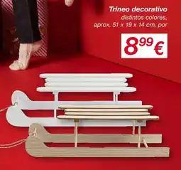 KIK Trineo decorativo oferta