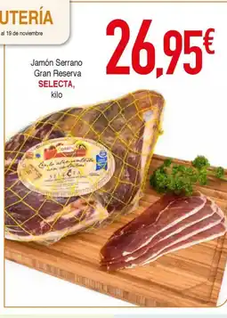 Masymas SELECTA Jamón Serrano Gran Reserva oferta
