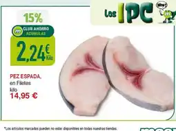 Masymas Pez espada oferta