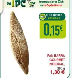 Masymas Pan barra gourmet integral oferta