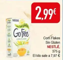 Masymas NESTLÉ Corn Flakes Sin Gluten oferta