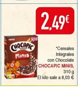 Masymas CHOCAPIC MINIS Cereales Integrales con Chocolate oferta