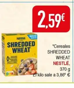 Masymas SHREDDED WHEAT NESTLÉ Cereales oferta
