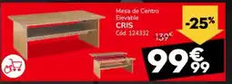 Conforama CRIS Mesa de Centro Elevable oferta