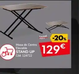 Conforama STAND UP Mesa de Centro Elevable oferta