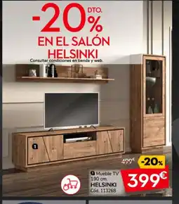 Conforama HELSINKI Mueble TV oferta