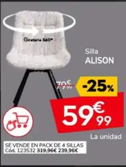 Conforama ALISON Silla oferta