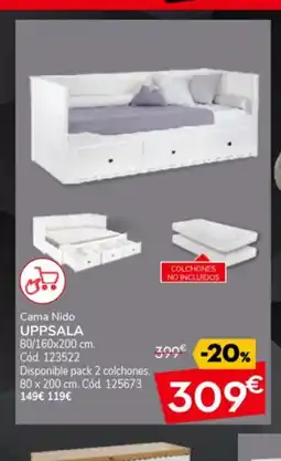 Conforama UPPSALA Cama Nido oferta