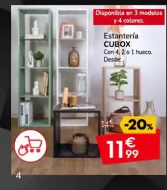 CUBOX Estantería