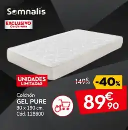 Conforama GEL PURE Colchón oferta