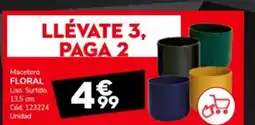 Conforama FLORAL Macetero oferta