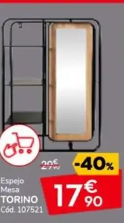 Conforama TORINO Espejo Mesa oferta