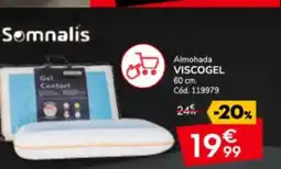 Conforama VISCOGEL Almohada oferta