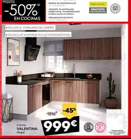 Conforama VALENTINA Cocina oferta