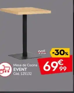 Conforama EVENT Mesa de Cocina oferta