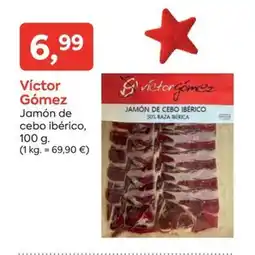 Suma Supermercados VICTOR GÓMEZ Jamón de cebo ibérico oferta