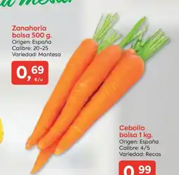 Suma Supermercados Zanahoria bolsa oferta