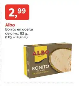 Suma Supermercados ALBO Bonito en aceite de oliva oferta