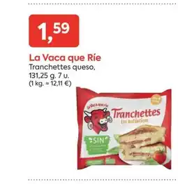 Suma Supermercados LA VACA QUE RIE Tranchettes queso oferta