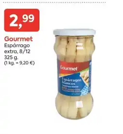 Suma Supermercados GOURMET Espárrago extra oferta
