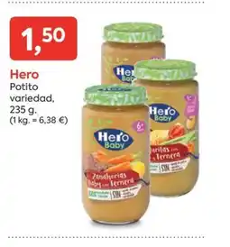 Suma Supermercados HERO Potito variedad oferta