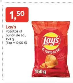Suma Supermercados LAY'S Patatas al punto de sal oferta
