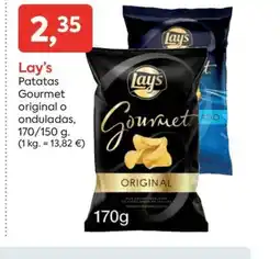 Suma Supermercados LAY'S Patatas Gourmet original o onduladas oferta